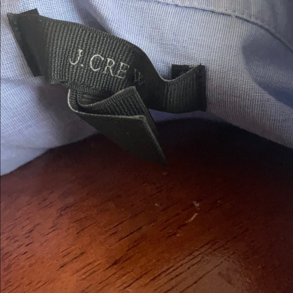 J. Crew Button Down Blue Shirt - Picture 6 of 6